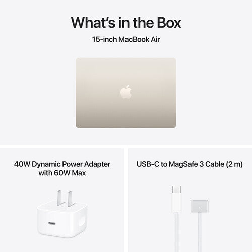 Apple | MacBook Air 15" M5 chip 16GB / 1TB / SSD English - Starlight |