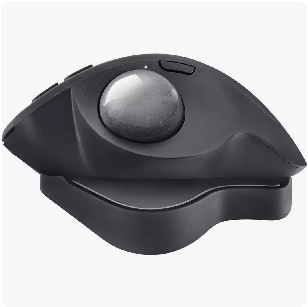 Logitech | MX ERGO Plus Wireless Trackball Mouse - Black | 910-005178