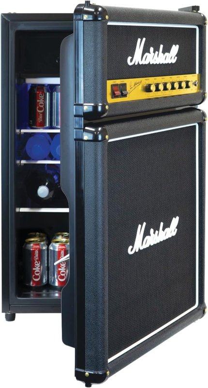Marshall | High Capacity Bar Fridge - Black | MF4.4BLK-NA