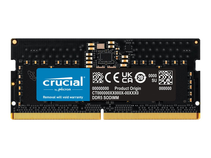 Crucial | RAM 8GB DDR5 SODIMM 5600Mhz | CT8G56C46S5