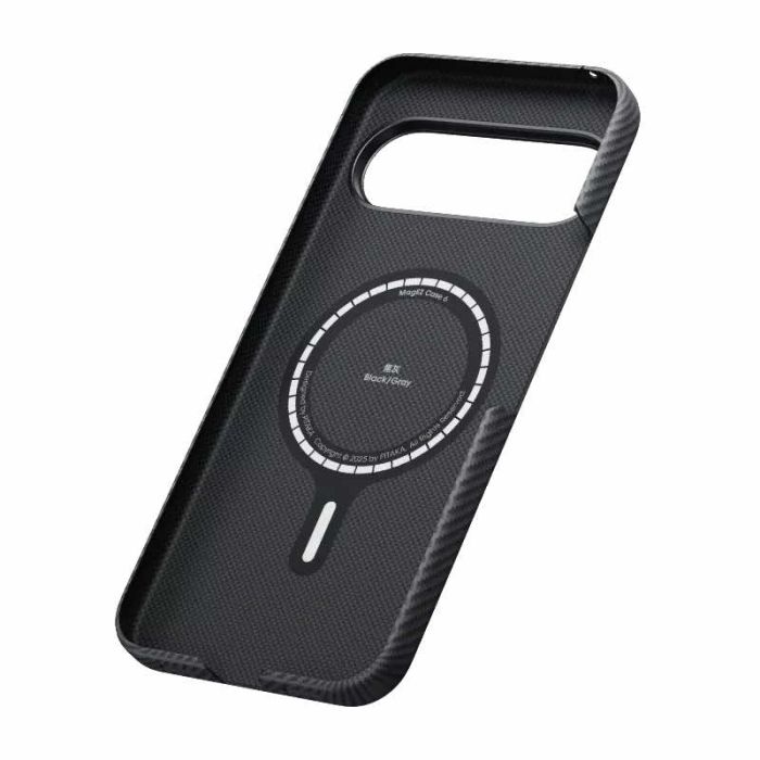 Pitaka | 600D Aramid Fiber MagSafe Case for Google Pixel 10 Pixel 10 Pro - Black | GPB2501