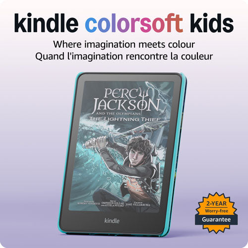 Amazon | Kindle Colorsoft Kids 16GB First Kindle for Kids W/Cover - Fantasy River | B0DZ8VLHLC