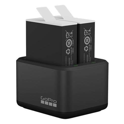 GoPro | Dual Battery Charger (H12/H11/H10/H9) - Black | GP-ADDBD-211-VT