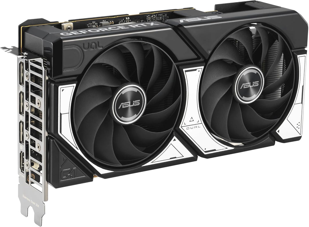 ASUS | DUAL NVIDIA GeForce RTX 5060 OC Edition 8GB GDDR7 PCI Express 5.0 Graphics Card - Black | DUAL-RTX5060-O8G