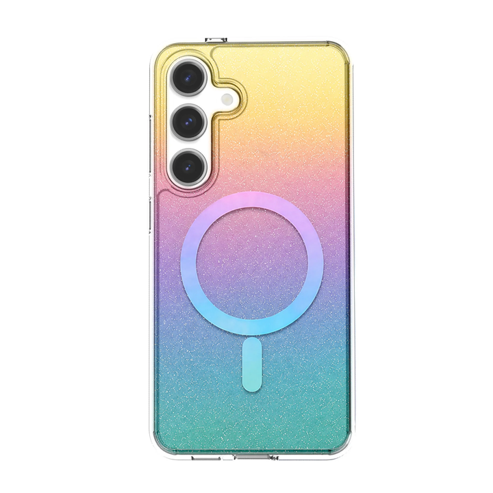 Caseco | Protective Phone Case iPhone Samsung Galaxy S26 - Clear Iridescent | C22F3-00