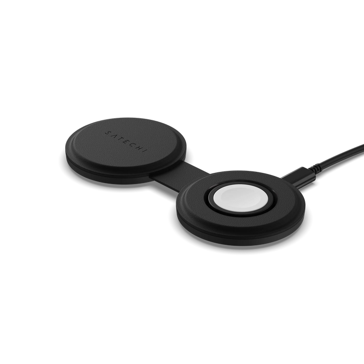 Satechi | OntheGo 2-in-1 Wireless Charger - Black | ST-QTG21K