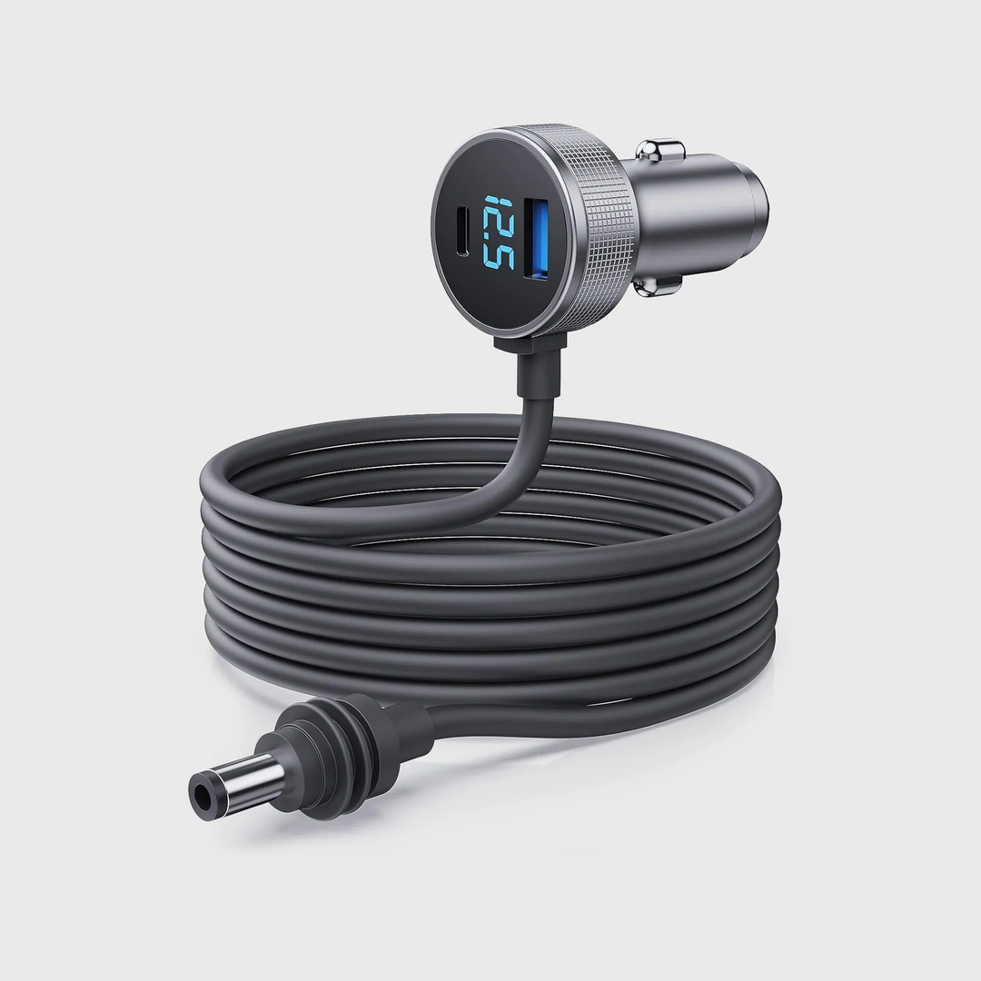 Mighty Mount | Starlink Mini Car Charger with 10FT Cable 2 Ports - Black | M9560-C5