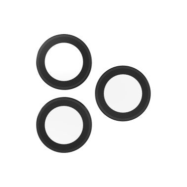 ZAGG | InvisibleShield Glass AR Camera Rings iPhone 16 Pro / 16 Pro Max / 15 Pro / 15 Pro Max- Black | IS-200114996
