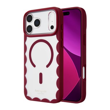 Kate Spade | Scallop MagSafe iPhone 18 Pro/17 Pro - Cherry Glaze | KS061180