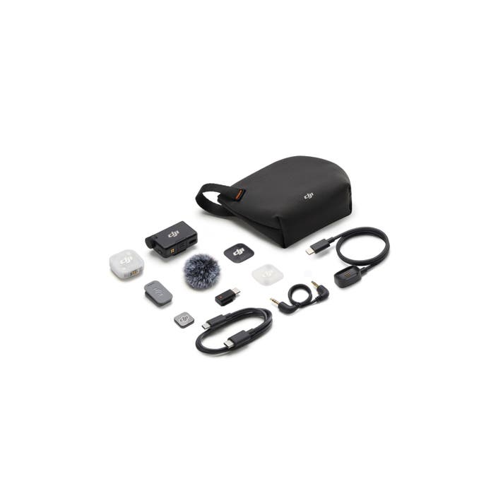 DJI | Mic Mini 2 (1 TX + 1 RX) - Black | CP.RN.00000530.02