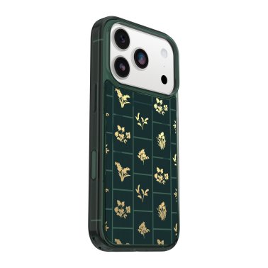 OtterBox | Symmetry w/MagSafe iPhone 17 Pro + Camera Control Case - Golden Bloom | 77-98898
