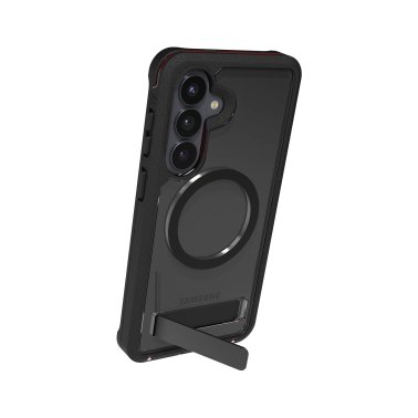 ZAGG | Graphene Rainier Snap Kickstand for Samsung Galaxy S26+ - Smoke Black | 0702321391