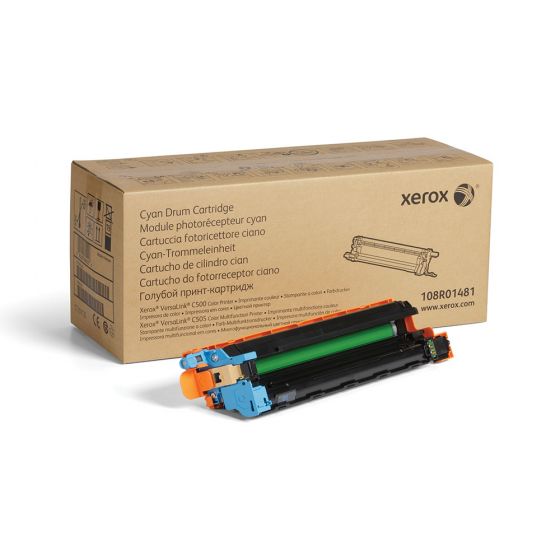 Xerox | VersaLink C500 / C505 -  Genuine Toner Drum Cartridge  - Cyan | 108R01481