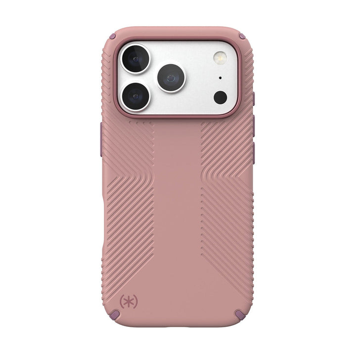 Speck | Presidio2 Grip MagSafe Case iPhone 18 Pro / 17 Pro with Camera Control  - Quiet Blush |  151096-3291