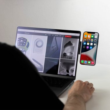 Rolling Square | EDGE Pro Core MagSafe Phone & Tablet Holder - Grey | EPC02R