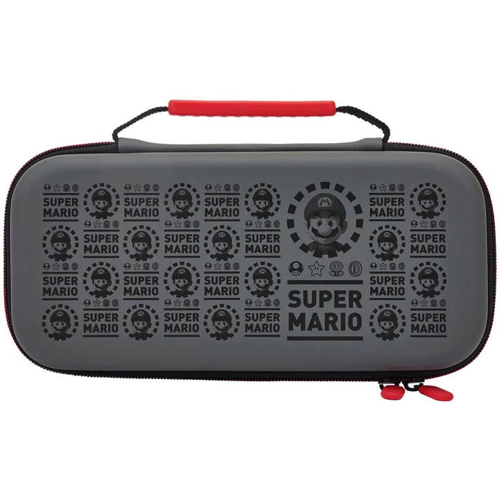 PowerA | Protection Case for Nintendo Switch/Lite/OLED - Super Mario Black/Grey | 1526545-01