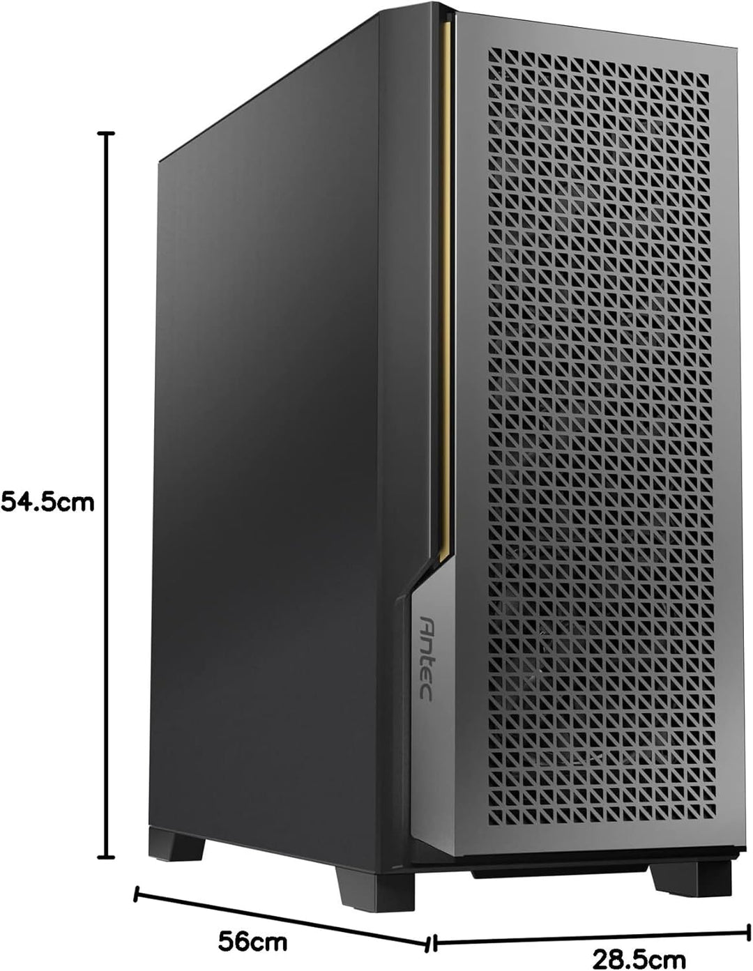 Antec | Performance Series Gaming Case Mid-Town E-ATX PC Case 3 x 120mm PWM Fans - Black | P20CE