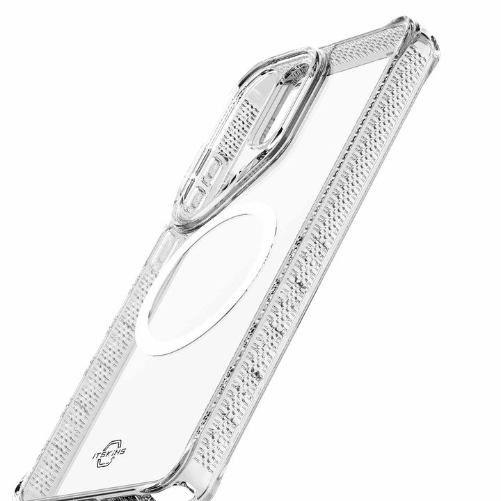 ITSKINS | Hybrid_R Case w/Magnets for Samsung Galaxy S26 Ultra - Clear | SGYUHMACRTRSP