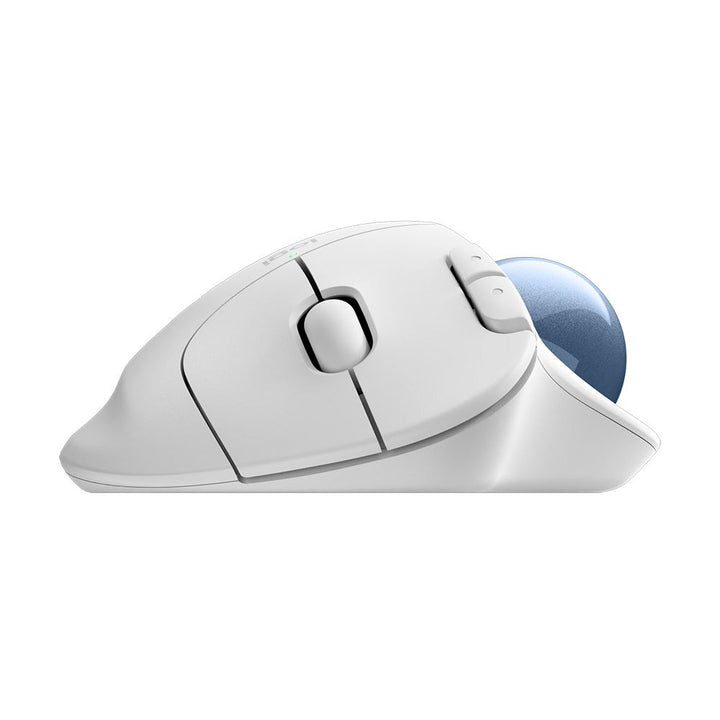 Logitech |  M575 S Mouse Optical Buttons Wireless Trackball - White | 910-007028
