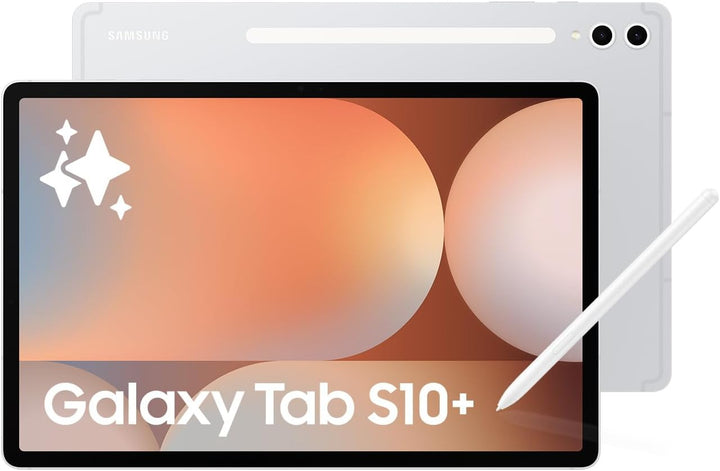 Samsung | Galaxy Tab S10+ (Plus) 12.4" 512GB Android Tablet with MT6989 Processor - Silver | SM-X820NZSEXAC
