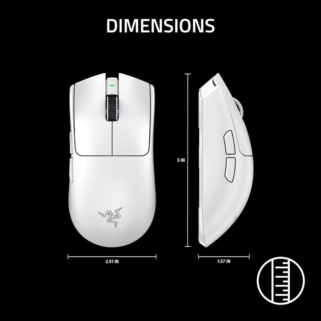 Razer Renewed | Viper V3 Pro Wireless Gaming Mouse - White | RZ01-05120200-R3UR