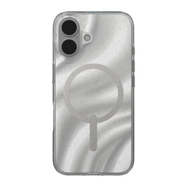 ZAGG | Milan Graphene Snap Case iPhone 16 - Swirl Glitter | 15-13388