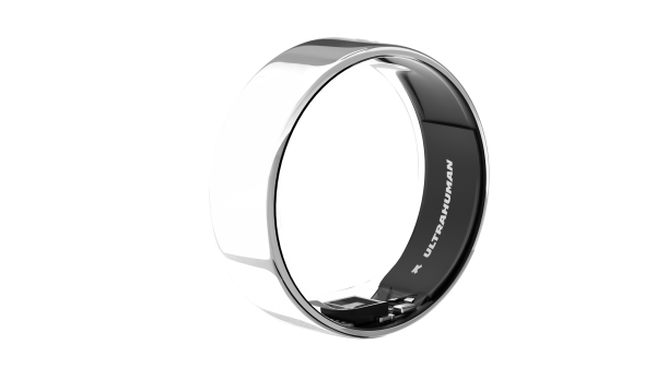Ultrahuman | Air Ring Size 6 - Space Silver | UHRA-AS-06-ENFR