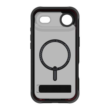 ZAGG | Graphene Rainier Snap Kickstand iPhone 17 Air Case - Smoke Black | 702319173
