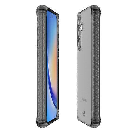 Itskins | Spectrum_R Clear Case Samsung Galaxy A35 5G - Smoke | 120-8138