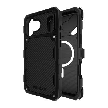 Pelican | Shield MagSafe w/Holster iPhone 17 Pro Max Case - Carbon Fiber | PP057282