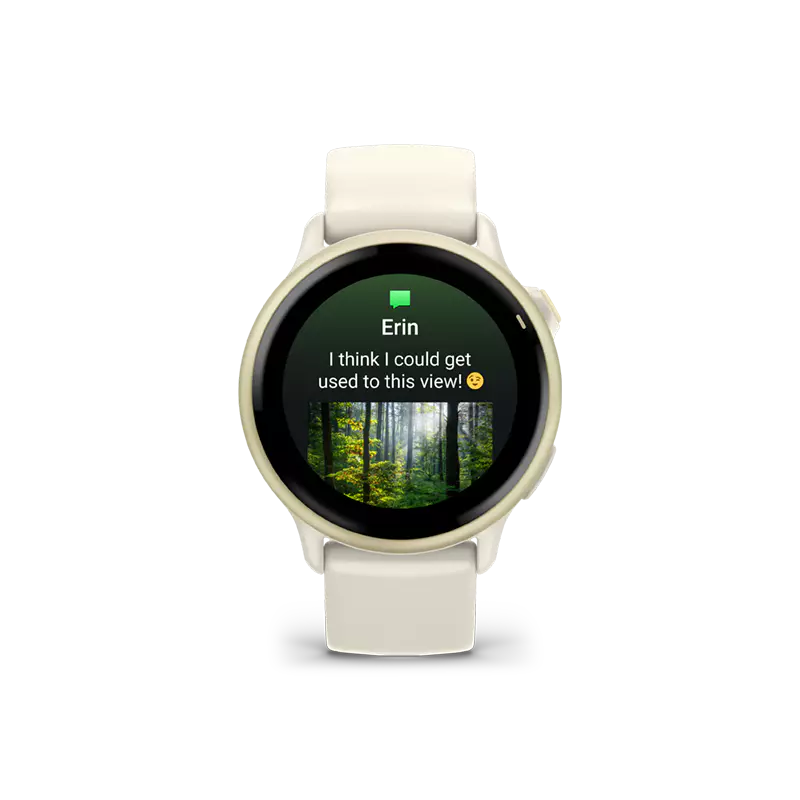Garmin | vívoactive® 6 GPS Smartwatch and Fitness Tracker - Bone | CE010-02985-01