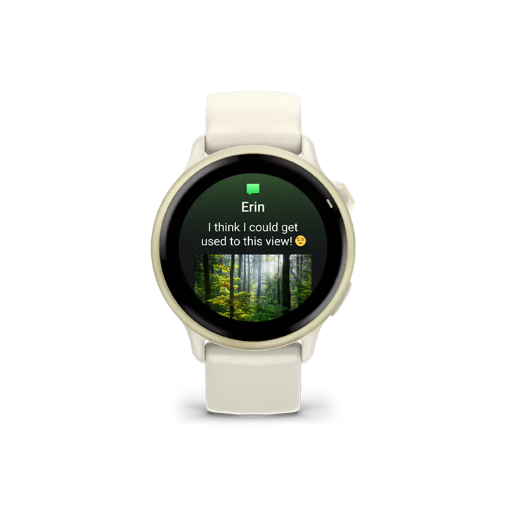 Garmin | vívoactive® 6 GPS Smartwatch and Fitness Tracker - Bone | CE010-02985-01