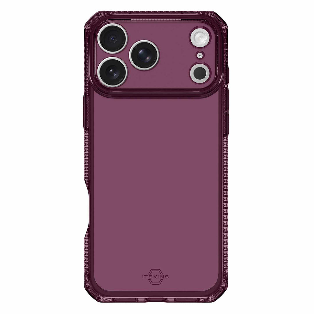 ITSKINS | Spectrum_R Clear Case iPhone 18 Pro Max /17 Pro Max - Plum | AP8USPECMMAH1