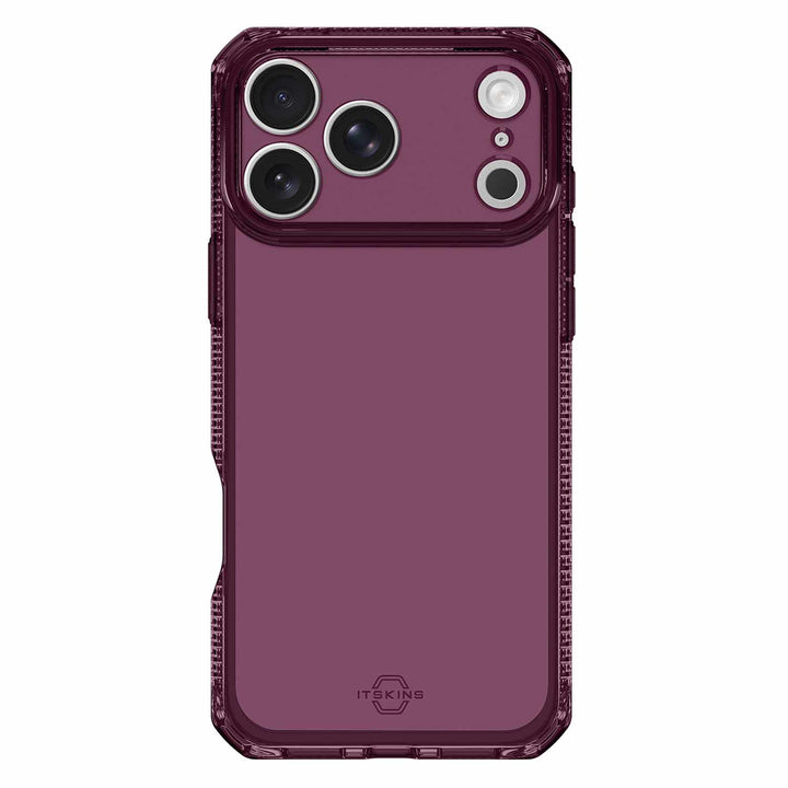 ITSKINS | Spectrum_R Clear Case iPhone 18 Pro Max /17 Pro Max - Plum | AP8USPECMMAH1