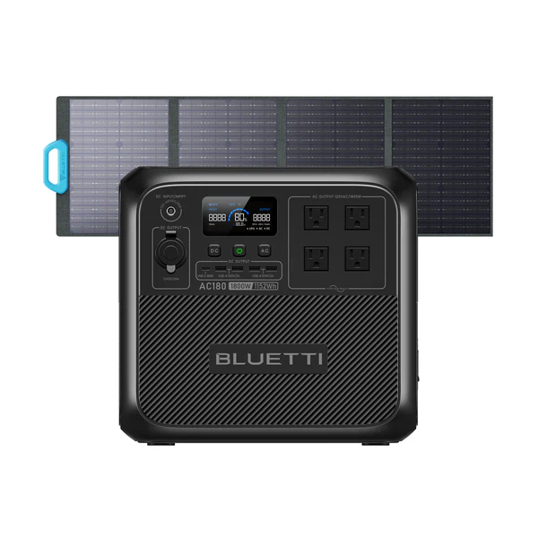 Bluetti | Solar Portable Power Station 1,800W 1,152Wh | AC180