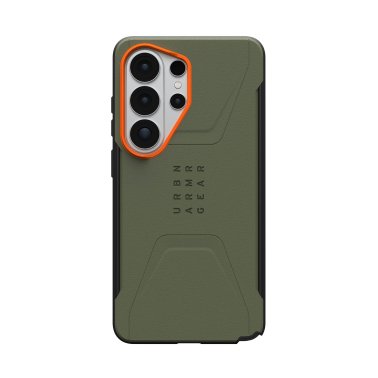 UAG | Civilian w/Magnet Case Samsung Galaxy S26 Ultra - Olive Drab/Orange | 214535117297