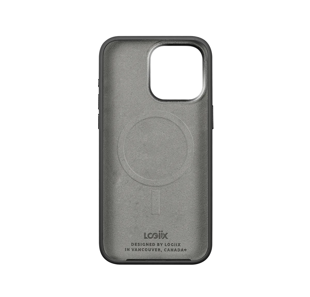 LOGiiX | Vibrance Silicone Case for iPhone 16 - Black | LGX-13811