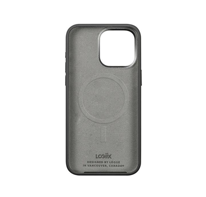 LOGiiX | Vibrance Silicone Case for iPhone 16 - Black | LGX-13811
