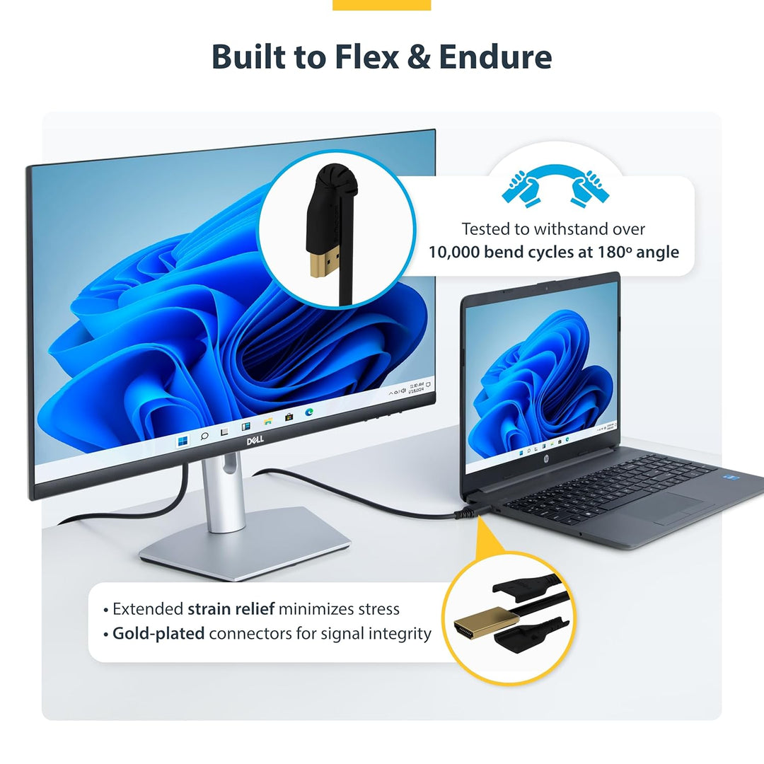 StarTech | Premium Certified HDMI 2.0 with Ethernet 6.6ft/2m | RHDMM2MP