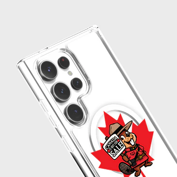 Caseco | Mountie Case Canada Is Not For Sale Samsung S25 Ultra - Clear | Z24D8-BA