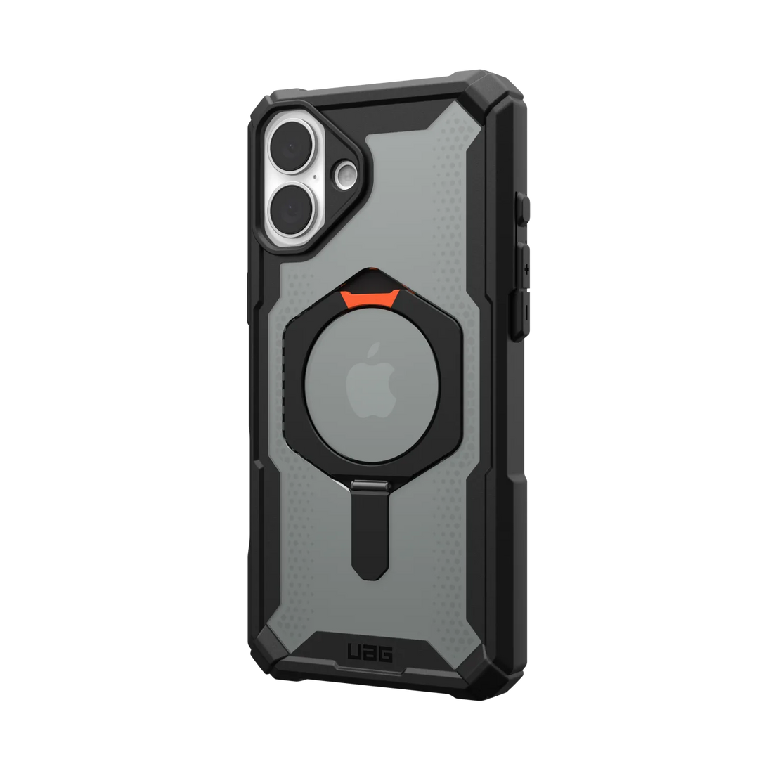 UAG | Plasma XTE MagSafe Rugged Case iPhone 16 Plus - Black /Orange | 120-8680