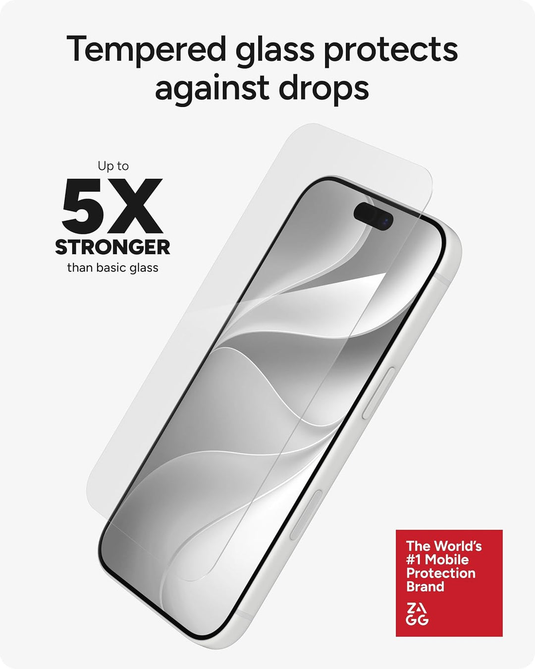 ZAGG | InvisibleShield Glass Elite iPhone 18 Pro/17 Pro Screen Protector | 200122059