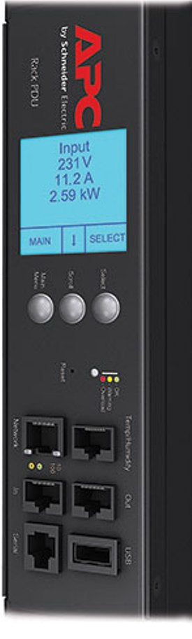 APC | Schneider Rack PDU 2G Metered Zerou 30A 200/208V | AP8841