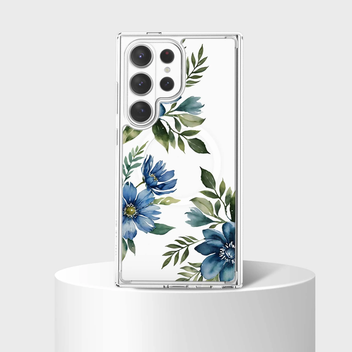 Caseco | Case for Samsung S26 Ultra - Blue Floral | ED24F4-FL