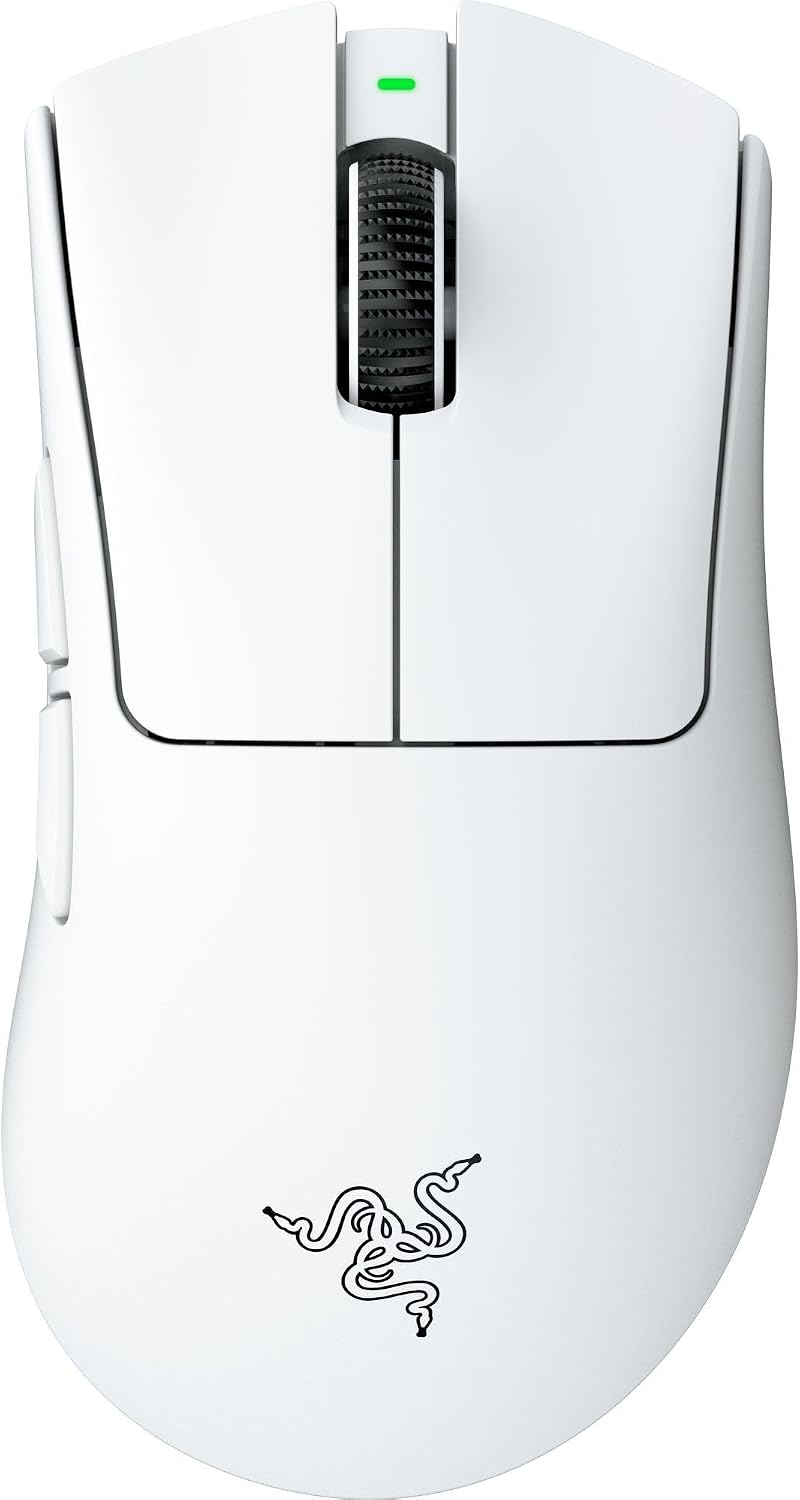 Razer Renewed | DeathAdder V4 Pro - White Gaming Mouse | RZ01-05330200-R3UR