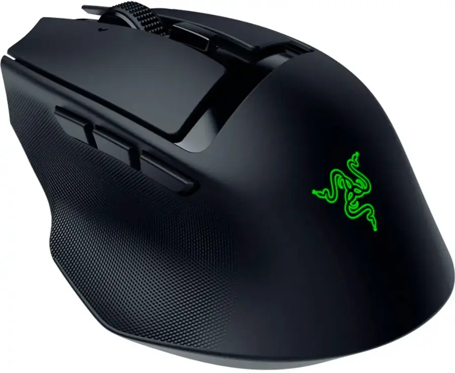 Razer | Basilisk Mobile Portable Ergonomic Wireless Gaming Mouse - Black | RZ01-04310100-R3U1