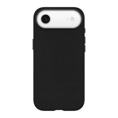OtterBox | Symmetry Cactus Leather w/MagSafe iPhone 17 Air + Camera Control Case - Noir - Ash | 77-99028