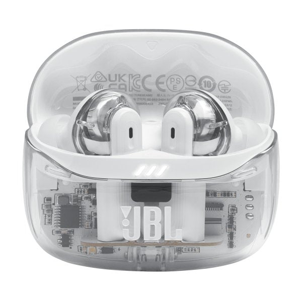 JBL | Tune Beam 2 True Wireless Lifestyle Headphone - Ghost White | JBLTBEAM2GWHTAM