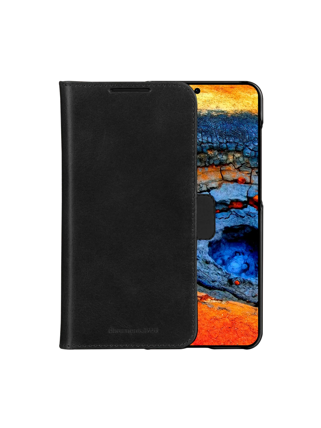//// Dbramante1928 | Lynge 2-in-1 Wallet Qi2 Case for Samsung S25 - Black | LMSSGTBLU770