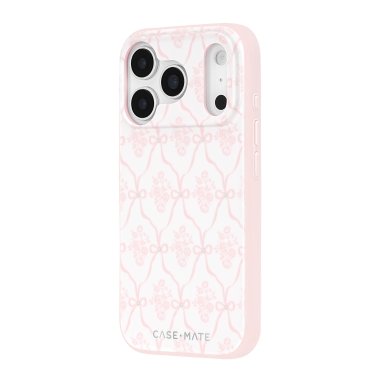 Case-Mate | Trellis Bow MagSafe Case iPhone 18 Pro/17 Pro - Ballet Pink | CM061012